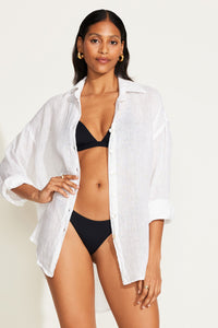 Playa Linen Boyfriend Shirt