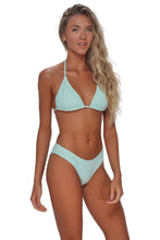 Load image into Gallery viewer, Pacifica Diamond Lurex Tiana Triangle Top
