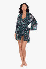 Load image into Gallery viewer, Kimono Cover Up in Palma Verde
