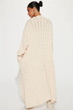 Load image into Gallery viewer, Cable Knit Long Duster
