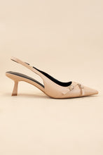 Load image into Gallery viewer, Mini Belt Strap Slingback Kitten Heel
