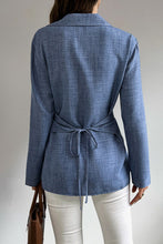 Load image into Gallery viewer, Solid Cross Button Down Fit Long Sleeves Blouse
