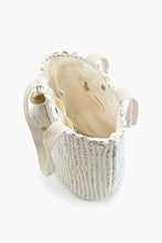Load image into Gallery viewer, Natural Beauty Upcyled Hand Woven Tote
