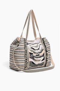 Metallic Sands Tote