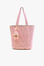 Load image into Gallery viewer, Natural Beauty Upcyled Hand Woven Tote
