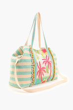 Load image into Gallery viewer, Palms Away Embellished Tote
