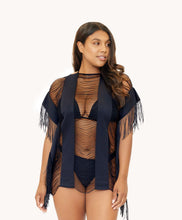 Load image into Gallery viewer, Black Gold Monique Cover Up
