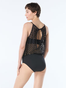 High Neck One Piece- Living in Paradise