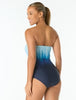 Carmen Marc Valvo One Shoulder Bow Underwire