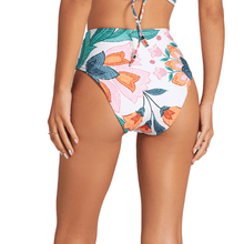 Load image into Gallery viewer, Burst Floral High Waisted Bottom With Belt Mod
