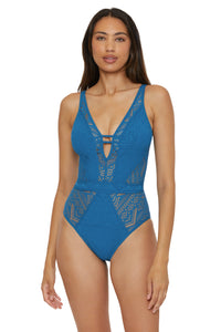 Color Play One Piece Plunge