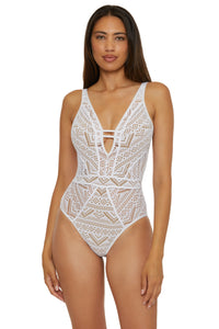 Color Play One Piece Plunge