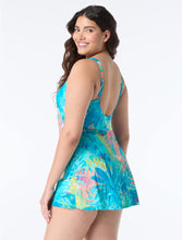 Load image into Gallery viewer, Roxanne V-Neck Swimdress
