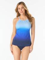 Load image into Gallery viewer, Beach House Blair High Neck Tankini Top
