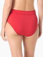 Load image into Gallery viewer, Beach House Swim Letty Crossover Textured Bikini Bottom
