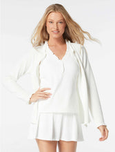 Load image into Gallery viewer, Phoebe Relaxed Fit Ruffled Rash Guard
