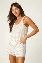 Load image into Gallery viewer, Playful Prints Island Time Tank Top

