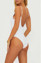 Load image into Gallery viewer, Reese One Piece White Magnolia Eyelet
