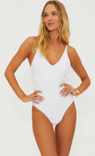Load image into Gallery viewer, Reese One Piece White Magnolia Eyelet
