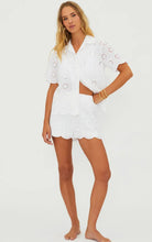 Load image into Gallery viewer, Aurelia Short White Magnolia Eyelet
