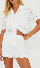 Load image into Gallery viewer, Lexie Top White Magnolia Eyelet
