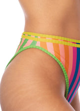 Load image into Gallery viewer, Striped Mule Elite High Rise Classic Bikini Bottom
