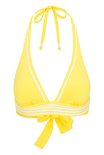 Load image into Gallery viewer, Monaco Pleated Halter Triangle Top
