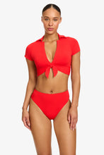 Load image into Gallery viewer, Ava T-Shirt Plunge
