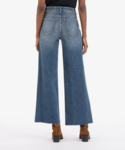 Load image into Gallery viewer, Meg High Rise Fab Ab Wide Leg Raw Hem
