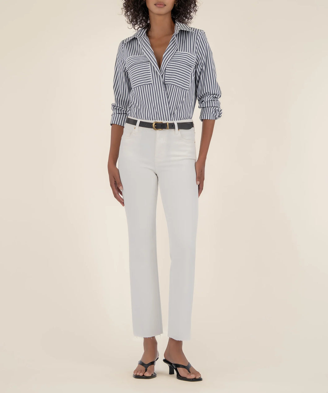 Kelsey High Rise Ankle Flare