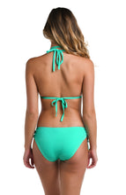 Load image into Gallery viewer, Island Goddess Halter Triangle Top - Seafoam
