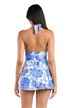 Load image into Gallery viewer, Beyond The Pacific Halter Tankini Top
