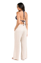 Load image into Gallery viewer, Delphine Coast Beach Pant Cover Up - Taupe
