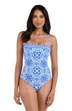 Load image into Gallery viewer, Alboran Sea Bandeau One Piece
