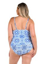 Load image into Gallery viewer, Alboran Sea Keyhole Tankini Top
