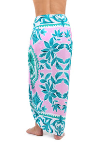 Opulent Palm Pareo Wrap Cover Up