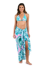 Load image into Gallery viewer, Opulent Palm Pareo Wrap Cover Up
