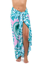 Load image into Gallery viewer, Opulent Palm Pareo Wrap Cover Up
