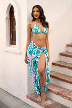 Load image into Gallery viewer, Opulent Palm Triangle Bikini Top
