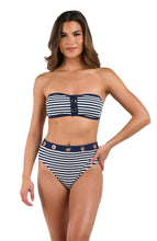 Load image into Gallery viewer, Set Sail Bandeau Bikini Top
