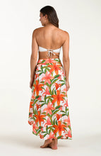 Load image into Gallery viewer, Jungle Blossoms Hem Sarong Wrap Skirt
