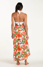 Load image into Gallery viewer, Jungle Blossoms Hem Sarong Wrap Skirt
