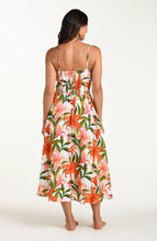 Load image into Gallery viewer, Jungle Blossoms Halter Midi Dress
