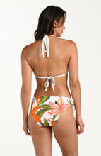 Load image into Gallery viewer, Jungle Blossoms Side Tie Hipster Bottom
