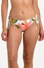Load image into Gallery viewer, Jungle Blossoms Side Tie Hipster Bottom
