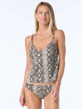Load image into Gallery viewer, Michael Kors Halter Tankini Top - Boho Python
