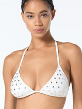 Load image into Gallery viewer, Michael Kors Halter Bikini Top - Oversized Studs
