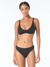 Load image into Gallery viewer, Michael Kors V-Neck Bikini Top - Rhinestone Studded Solids
