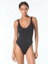 Load image into Gallery viewer, Michael Kors V-Neck One Piece Swimsuit - Rhinestone Studded Solids
