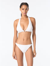 Load image into Gallery viewer, Michael Kors Logo Ring Halter Bikini Top
